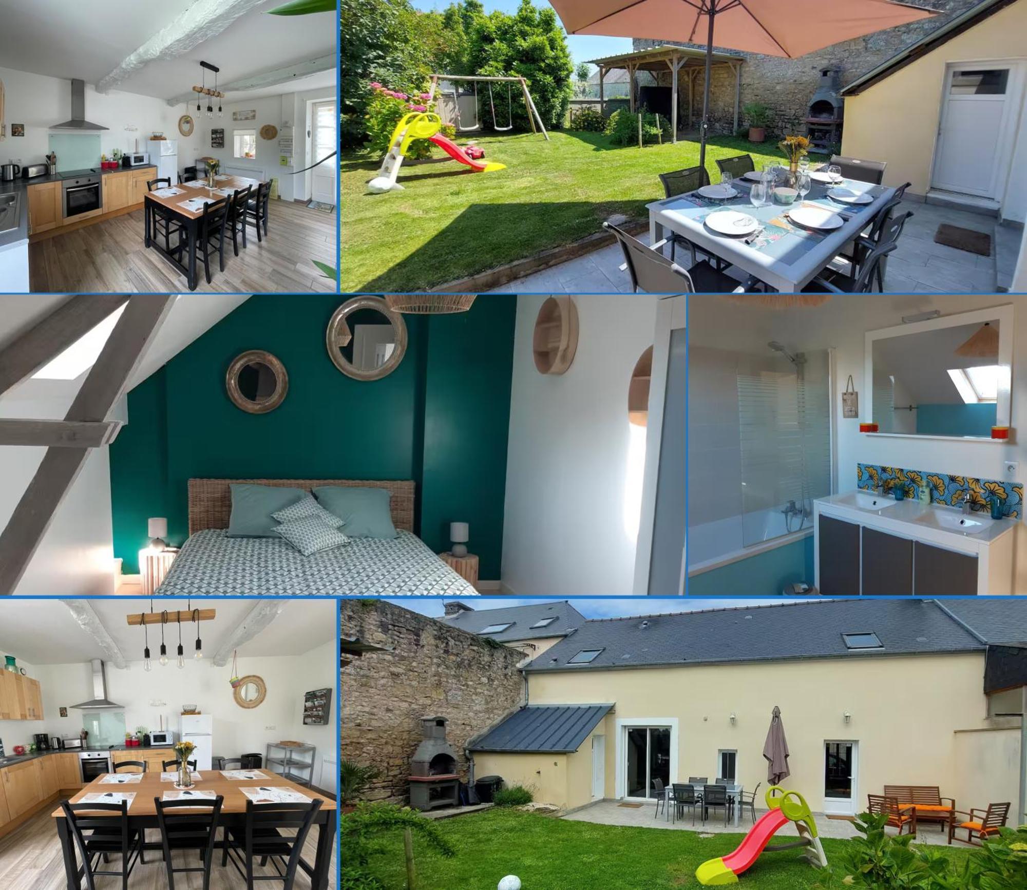 Le So Wild, Maison Avec Jardin Clos, Terrasse Amenagee, 5 Mn A Pied Commerce, Terrain De Tennis, A 800 M De La Plage D'Omaha Beach Jeux Arcade, Jouets, Materiel Jeunes Enfants Enfants, Table Ping-Pong Vierville-sur-Mer Eksteriør billede