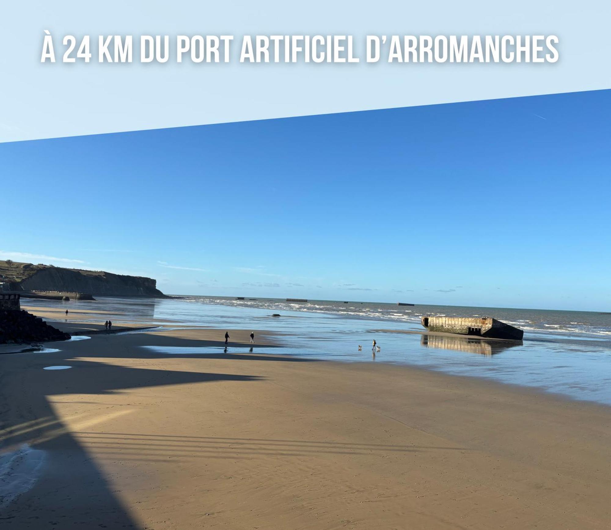 Le So Wild, Maison Avec Jardin Clos, Terrasse Amenagee, 5 Mn A Pied Commerce, Terrain De Tennis, A 800 M De La Plage D'Omaha Beach Jeux Arcade, Jouets, Materiel Jeunes Enfants Enfants, Table Ping-Pong Vierville-sur-Mer Eksteriør billede